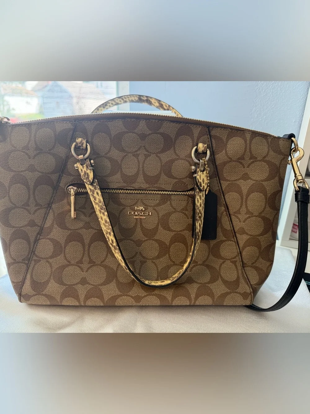 Coach signature canvas
